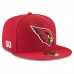 Men's Arizona Cardinals New Era Cardinal Custom On-Field 59FIFTY Structured Fitted Hat 2496956